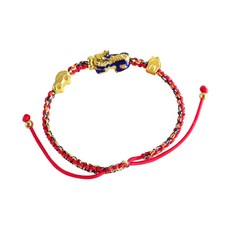 財神小舖 有車又有房貔貅五色線手鍊 變色款 SLP-1001