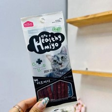 헬씨미오 비프져키 고양이 육포, 소고기, 1개, 20g
