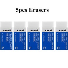 PENTEL PG1000 기계식 9MM 연필 활동 중심 그림 무게 낮은 1000 GRAPH 미술 용품, 5pcs Uni Erasers