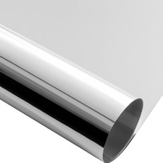 투데이리빙 3m 창문 단열 반사 필름 자외선 햇빛 열차단 시트지 사생활 보호 반투명 썬팅지 유리창 코팅지 거실 베란다 접착식 스티커, R98819S(실버, 1개