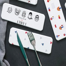 배들 수저 욕실용품 수분흡수 트레이 고급수저받침대, 삼각형