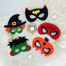 할로윈 펠트 가면 캐릭터 파티 소품 장기자랑 어린이, 1개, christmas 할로윈가면 03프랑켄슈타인