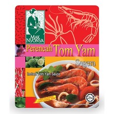 말레이시아 인스턴트 소스 7종 막논야 커리락사 똠얌 페이스트 Mak Nyonya 200g x 2개, 똠양    x 2