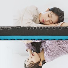 잠스쿨 폭탄 양면 매트리스 침대용 8cm, 12cm, 연베이지