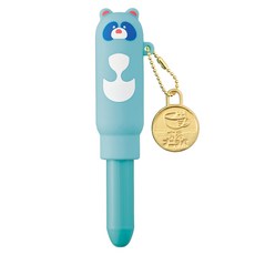 푸니라보 카페 미니 유성 볼펜 블랙 0.7mm, 폰, 1개