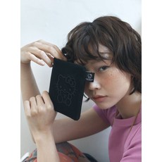 [백화점상품] JOSEPH&STACEY Haze Travel Wallet Hello Kitty Black 0JSP3WT02BKF