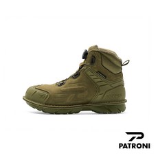 PATRONI 戰神靴 SF2307GRN SD 防水快旋鈕絕緣安全鞋