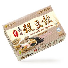 京工 高纖穀豆飲 8入X1盒 多種全穀物 無添加糖, 34g, 1個, 8個裝