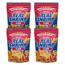 코스트코 진새우 오리지널 리얼 쉬림프 스낵 바삭한 새우머리 과자, 4세트, 70g