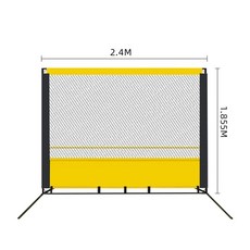테니스 리바운드 네트 연습기 벽 훈련용 서브 트레이너 1인 셀프 테니스 연습 장비, 테니스 네트 대형