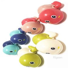 Kigoon 태엽 거북이 아기목욕 바캉스