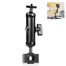 Insta360 X4용 범용 자전거 마운트 – 오토바이 및 핸들바 헬멧 키트 안전한 액션 카메라 홀더, 03 Lens Holder Model