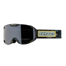Dye Snow T1 청소년 스노우 고글 Tonka 프린트 스모크 실버 렌즈 포함 309961, 스모크 실버 렌즈가 있는 Tonka 프린트