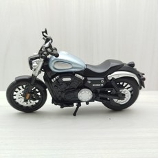 宅米吉 全新盒裝現貨 1:12 奔達金吉拉 HY300-15 美式巡航車 黑色 (聲光車) 模型車 玩具 重機 摩托車, 1個