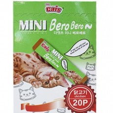 살림마켓 미니 베로베로 닭고기 20개입 냥이간식, 20개, 10g