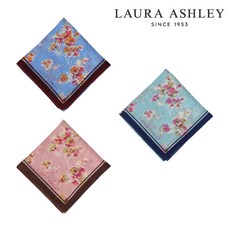 로라애슐리 Laura Ashley 애딩엄 블룸즈 손수건 Made in Japan