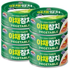 사조 야채참치 / 참치캔 통조림, 6개, 150g