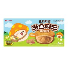 롯데카스타드 메이플스토리 콜라보 피넛버터맛, 1개, 138g