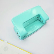 문구용품 a4펀칭기 2구타공기 민트펀치