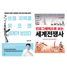 분쟁 지역을 읽으면 세계가 보인다 + 인포그래픽으로 보는 세계전쟁사 (전 2권)