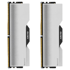 글로웨이 DDR5 데스크탑 히트싱크 램 실버 C28 24GB GW6000N24G-SM 2개입, 1개 1개