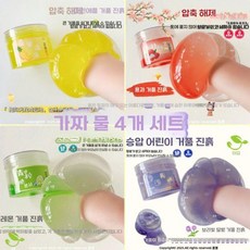 어린이들의 촉감놀이를 위한 슬라im, 1000ml, 27 4개입 파인+리치+라임+달빛