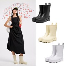 아키클래식 브랜드관 여름 레인부츠 패션장화 여성장화 장마철 미들 장화 글 래 스 고 3컬러2134187