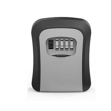 다이얼잠금 키박스 열쇠보관함 비밀번호상자 분실방지수납, 오렌지, 1개