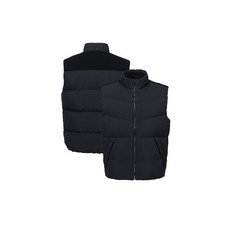 힐크릭 남성골프웨어 겨울조끼 니트배색 다운베스트 1HCVSWU144BB