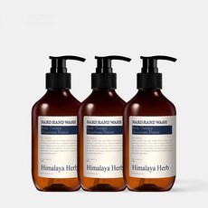 3개입 나드 항균 99.9% 핸드워시 손세정제 280ml 라벤더머스크 향 3개입