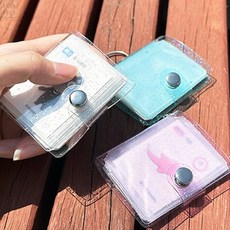 미니 띠부씰 앨범 포켓몬 띠부실 북 스티커 도감 포토바인더 포토카드북 다용도 띠부띠부실미니앨범 굿즈바인더, 퍼플