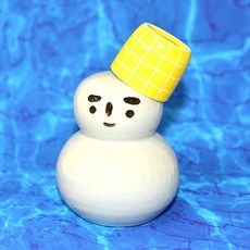 日本製雪人清酒杯組 酒壼 酒杯 磁器 on211, 1個