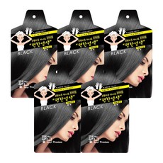 펴난 샴푸타입 헤어컬러 30g 5개입, 흑색, 5개