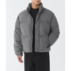 무신사스탠다드 MUSINSA STANDARD 데일리 푸퍼 숏 패딩 재킷 [티탄 그레이] MMCJJBZ01-NR 132287