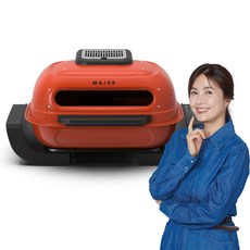 [마이어] 와이드 듀얼히팅 생선그릴 (+다용도팬+유분필터10매) (GF-008) / 신애라 3중 필터, 단품