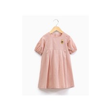 패션스타트 패턴인 P1227 Dress 아동 퍼프소매 턱 주름 원피스 옷 패턴 도안 옷본 아동복, 1개
