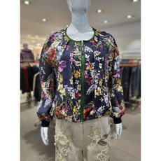 비꼴리끄 린넨 프린트 숏재킷 B252PJ1030_s 660333