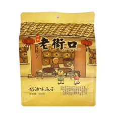 천미방 중국식품 중국간식 라오지에 해바라기씨 크림맛, 1개, 500g