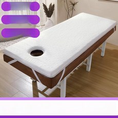 피부관리 미용배드토퍼 미용 침대 매트 마사지 직각형 헤드보드, 70x190cm 사다리꼴, 흰색 6cm