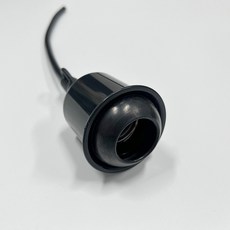 태양산업조명 NBR 방수 전구소켓 E26 전선일체형 30cm 방우형 야외용 TY-N26, 1개