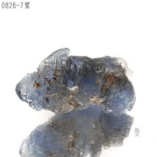 藍色火焰列木里亞螢石0826-7號 哥倫比亞 專注、清晰、啟發, 1個