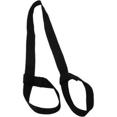 토이비안 조절 가능한 요가 매트 스트랩 운동 캐리어 두꺼운 면 슬링 블랙 홈 운동용, 토이비안 조절 가능한 면 요가 매트 스트랩 슬링 가벼운