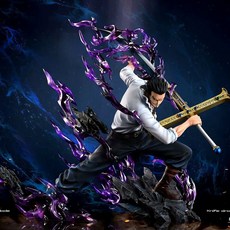 天繪鷹眼 航海王 典藏限量GK手辦模型擺件, 1個, 天繪-鷹眼米霍克【典藏版】,高30釐米【3D立體塗裝】彩盒裝