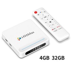 H313 업데이트 스마트 TV 박스 H96 MAX H618 PLUS 4GB 128GB 안드 14 Wifi6 BT 쿼드 코어, 영국 플러그, 4GB 32GB, 1개