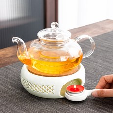 굿힐링 도자기 티워머 S-1 차데우기 티라이트워머, 상세 참조, 1개