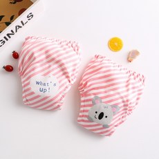 Abby & Babysuit 六層紗學習褲 兒童尿布防水訓練褲 寶寶學習褲, 1個, 1.無尾熊組(兩件),110, 無尾熊組