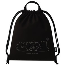 보바 캐릭터 다용도 신발 주머니 실내화 가방