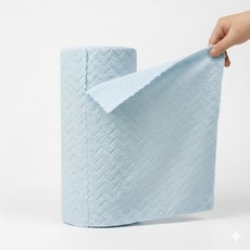 조이초이스 극세사 빨아쓰는 롤 행주, 1개, 블루, 30매