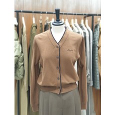 [백화점 홈쇼핑 정품] 지컷 배색 라인 소프트 울 가디건 (7214450180)