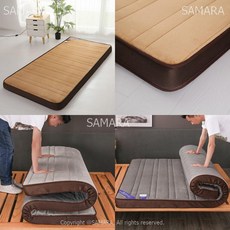 리우씨앤씨 접이식 요 패드 매트리스 매트 커버 침대 라텍스매트